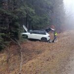 24.02.2025. Trasa Kielce - Zagnańsk. Wypadek / Fot. policja