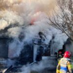 11.02.2025. Piła. Pożar domu / Fot. PSP Końskie