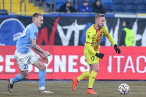 25.02.2025. Chorzów. Mecz 1/4 finału Pucharu Polski: Ruch Chorzów - Korona Kielce. / Fot. Michał Meissner - PAP