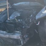 05.02.2025. Jaworznia. Zderzenie samochodów / Fot. Straż Pożarna