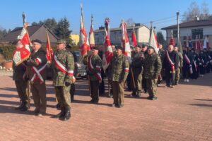 09.02.2025. Skarżysko-Kamienna. Uroczystości w 85. rocznicę zbrodni niemieckiej na osiedlu Bór / Fot. Anna Głąb - Radio Kielce