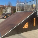 05.02.2025. Starachowice. Nowo wybudowany skatepark / Fot. Anna Głąb - Radio Kielce