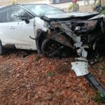 24.02.2025. Trasa Kielce - Zagnańsk. Wypadek / Fot. policja