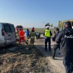 Zderzenie dwóch pojazdów. Są ranni