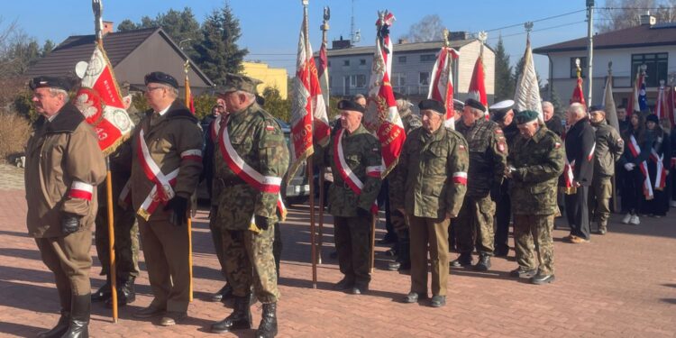 09.02.2025. Skarżysko-Kamienna. Uroczystości w 85. rocznicę zbrodni niemieckiej na osiedlu Bór / Fot. Anna Głąb - Radio Kielce