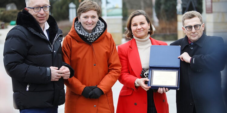 01.02.2025. Kielce. Plac Wolności. Konferencja prasowa / Fot. Wiktor Taszłow - Radio Kielce