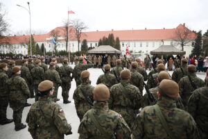 02.02.2025 Kielce. Przysięga żołnierzy WOT / Fot. Wiktor Taszłow - Radio Kielce