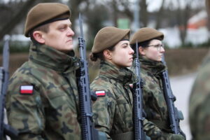 02.02.2025 Kielce. Przysięga żołnierzy WOT / Fot. Wiktor Taszłow - Radio Kielce