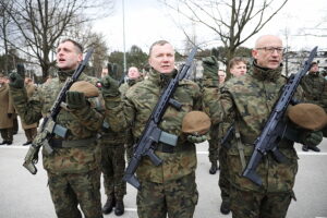 02.02.2025 Kielce. Przysięga żołnierzy WOT / Fot. Wiktor Taszłow - Radio Kielce