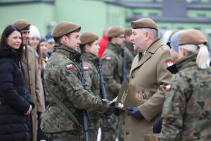 02.02.2025 Kielce. Przysięga żołnierzy WOT / Fot. Wiktor Taszłow - Radio Kielce