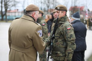 02.02.2025 Kielce. Przysięga żołnierzy WOT / Fot. Wiktor Taszłow - Radio Kielce