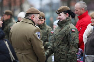 02.02.2025 Kielce. Przysięga żołnierzy WOT / Fot. Wiktor Taszłow - Radio Kielce