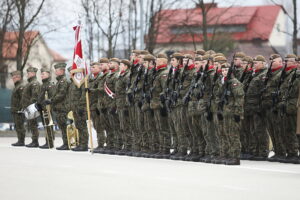 02.02.2025 Kielce. Przysięga żołnierzy WOT / Fot. Wiktor Taszłow - Radio Kielce