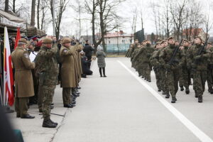 02.02.2025 Kielce. Przysięga żołnierzy WOT / Fot. Wiktor Taszłow - Radio Kielce