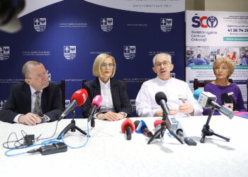 05.02.2025. Kielce. ŚCO. Konferencja prasowa / Fot. Wiktor Taszłow - Radio Kielce