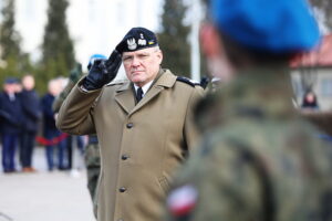 07.02.2025. Kielce. Przekazanie obowiązków na stanowisku komendanta CPdMZ / Fot. Wiktor Taszłow - Radio Kielce