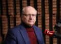 07.02.2025. Radio Kielce. Rozmowa Dnia. Na zdjęciu: Krzysztof Obratański - burmistrz miasta i gminy Końskie / Fot. Wiktor Taszłow - Radio Kielce