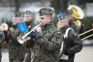 07.02.2025. Kielce. Przekazanie obowiązków na stanowisku komendanta CPdMZ / Fot. Wiktor Taszłow - Radio Kielce