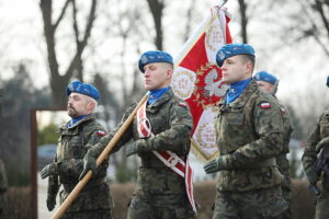 07.02.2025. Kielce. Przekazanie obowiązków na stanowisku komendanta CPdMZ / Fot. Wiktor Taszłow - Radio Kielce