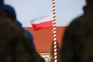 07.02.2025. Kielce. Przekazanie obowiązków na stanowisku komendanta CPdMZ / Fot. Wiktor Taszłow - Radio Kielce