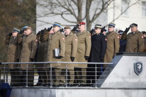 07.02.2025. Kielce. Przekazanie obowiązków na stanowisku komendanta CPdMZ / Fot. Wiktor Taszłow - Radio Kielce