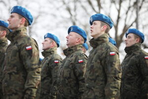 07.02.2025. Kielce. Przekazanie obowiązków na stanowisku komendanta CPdMZ / Fot. Wiktor Taszłow - Radio Kielce