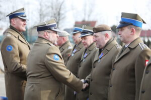 07.02.2025. Kielce. Przekazanie obowiązków na stanowisku komendanta CPdMZ / Fot. Wiktor Taszłow - Radio Kielce