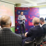 10.02.2025. Kielce. Kielecki Park Technologiczny. Podsumowanie klas patronackich w Zespole Szkół Elektrycznych w Kielcach / Fot. Wiktor Taszłow - Radio Kielce