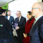 10.02.2025. Kielce. Kielecki Park Technologiczny. Podsumowanie klas patronackich w Zespole Szkół Elektrycznych w Kielcach / Fot. Wiktor Taszłow - Radio Kielce
