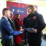 10.02.2025. Kielce. Kielecki Park Technologiczny. Podsumowanie klas patronackich w Zespole Szkół Elektrycznych w Kielcach / Fot. Wiktor Taszłow - Radio Kielce
