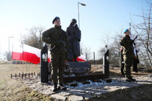 10.02.2025. Kielce. Uroczystości upamiętniające 85. rocznicę pierwszej deportacji Polaków na Syberię / Fot. Wiktor Taszłow – Radio Kielce