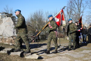 10.02.2025. Kielce. Uroczystości upamiętniające 85. rocznicę pierwszej deportacji Polaków na Syberię / Fot. Wiktor Taszłow – Radio Kielce