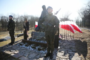 10.02.2025. Kielce. Uroczystości upamiętniające 85. rocznicę pierwszej deportacji Polaków na Syberię / Fot. Wiktor Taszłow – Radio Kielce