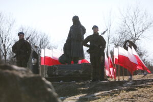 10.02.2025. Kielce. Uroczystości upamiętniające 85. rocznicę pierwszej deportacji Polaków na Syberię / Fot. Wiktor Taszłow – Radio Kielce