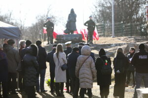 10.02.2025. Kielce. Uroczystości upamiętniające 85. rocznicę pierwszej deportacji Polaków na Syberię / Fot. Wiktor Taszłow – Radio Kielce