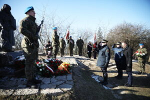 10.02.2025. Kielce. Uroczystości upamiętniające 85. rocznicę pierwszej deportacji Polaków na Syberię / Fot. Wiktor Taszłow – Radio Kielce