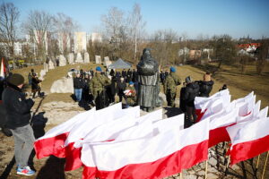 10.02.2025. Kielce. Uroczystości upamiętniające 85. rocznicę pierwszej deportacji Polaków na Syberię / Fot. Wiktor Taszłow – Radio Kielce