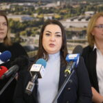 10.02.2025. Kielce. Urząd Miasta Kielce. Konferencja dotycząca zmian organizacyjnych w zakresie polityki społecznej / Fot. Wiktor Taszłow - Radio Kielce