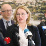 10.02.2025. Kielce. Urząd Miasta Kielce. Konferencja dotycząca zmian organizacyjnych w zakresie polityki społecznej / Fot. Wiktor Taszłow - Radio Kielce