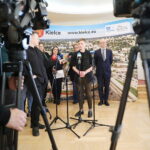 10.02.2025. Kielce. Urząd Miasta Kielce. Konferencja dotycząca zmian organizacyjnych w zakresie polityki społecznej / Fot. Wiktor Taszłow - Radio Kielce