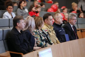 11.02.2025. Kielce. Europejski Dzień Numeru Alarmowego / Fot. Wiktor Taszłow - Radio Kielce