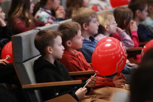 11.02.2025. Kielce. Europejski Dzień Numeru Alarmowego / Fot. Wiktor Taszłow - Radio Kielce