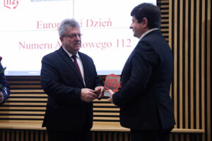 11.02.2025. Kielce. Europejski Dzień Numeru Alarmowego / Fot. Wiktor Taszłow - Radio Kielce