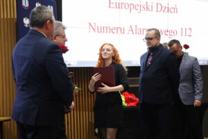 11.02.2025. Kielce. Europejski Dzień Numeru Alarmowego / Fot. Wiktor Taszłow - Radio Kielce