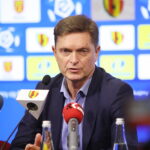 11.02.2025. Kielce. Konferencja prasowa w sprawie przedstawienia nowego inwestora Korony Kielce. Na zdjęciu: Mariusz Siewierski / Fot. Wiktor Taszłow - Radio Kielce