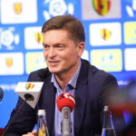 11.02.2025. Kielce. Konferencja prasowa w sprawie przedstawienia nowego inwestora Korony Kielce. Na zdjęciu: Mariusz Siewierski / Fot. Wiktor Taszłow - Radio Kielce