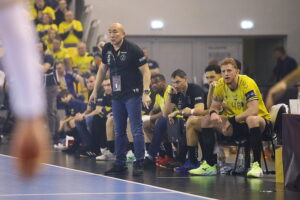 12.02.2025 Kielce. Mecz Ligi Mistrzów: Industria Kielce - SC Magdeburg / Fot. Wiktor Taszłow - Radio Kielce