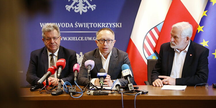 13.02.2025 Kielce. Konferencja / Fot. Wiktor Taszłow - Radio Kielce