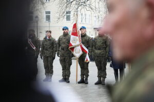 14.02.2025 Kielce. Obchody Narodowego Dnia Pamięci Żołnierzy Armii Krajowej / Fot. Wiktor Taszłow