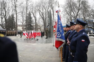 14.02.2025 Kielce. Obchody Narodowego Dnia Pamięci Żołnierzy Armii Krajowej / Fot. Wiktor Taszłow